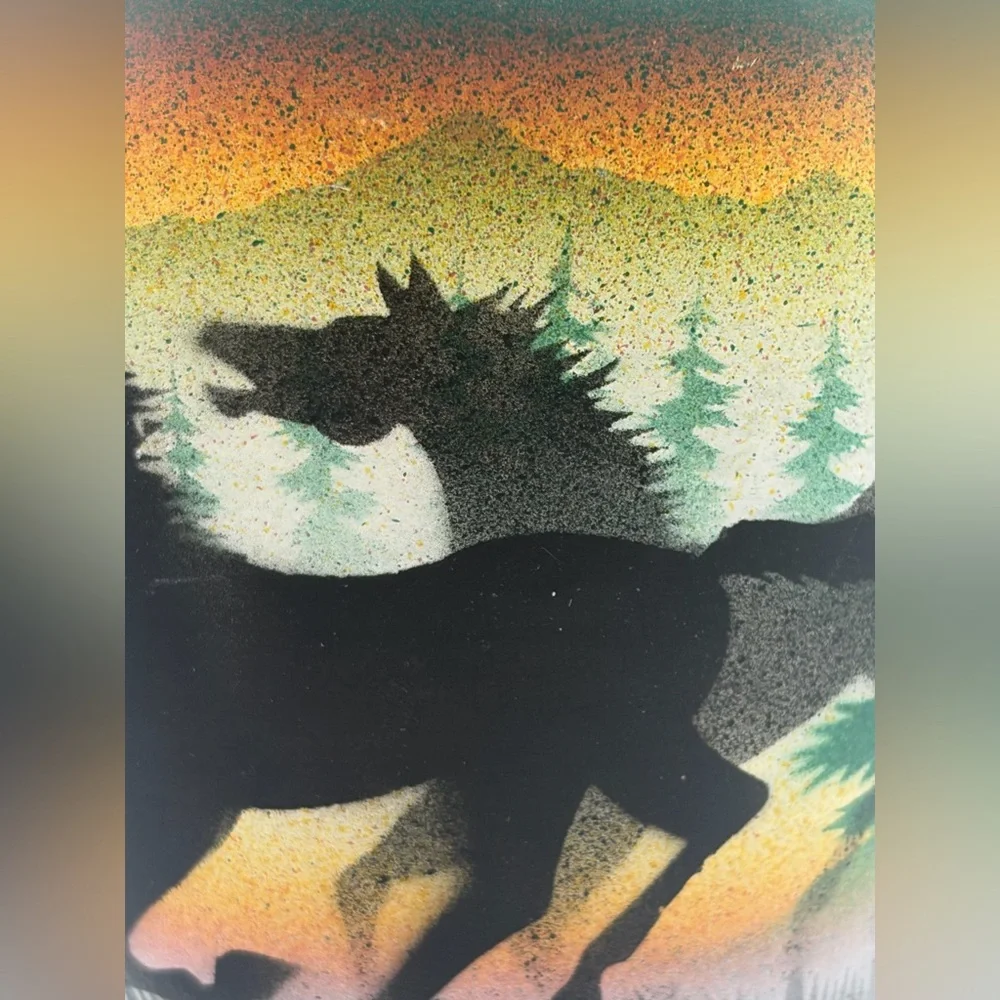 Benally Dine Signed Cedar Mesa Native American Made Pottery Wild Horses Vase